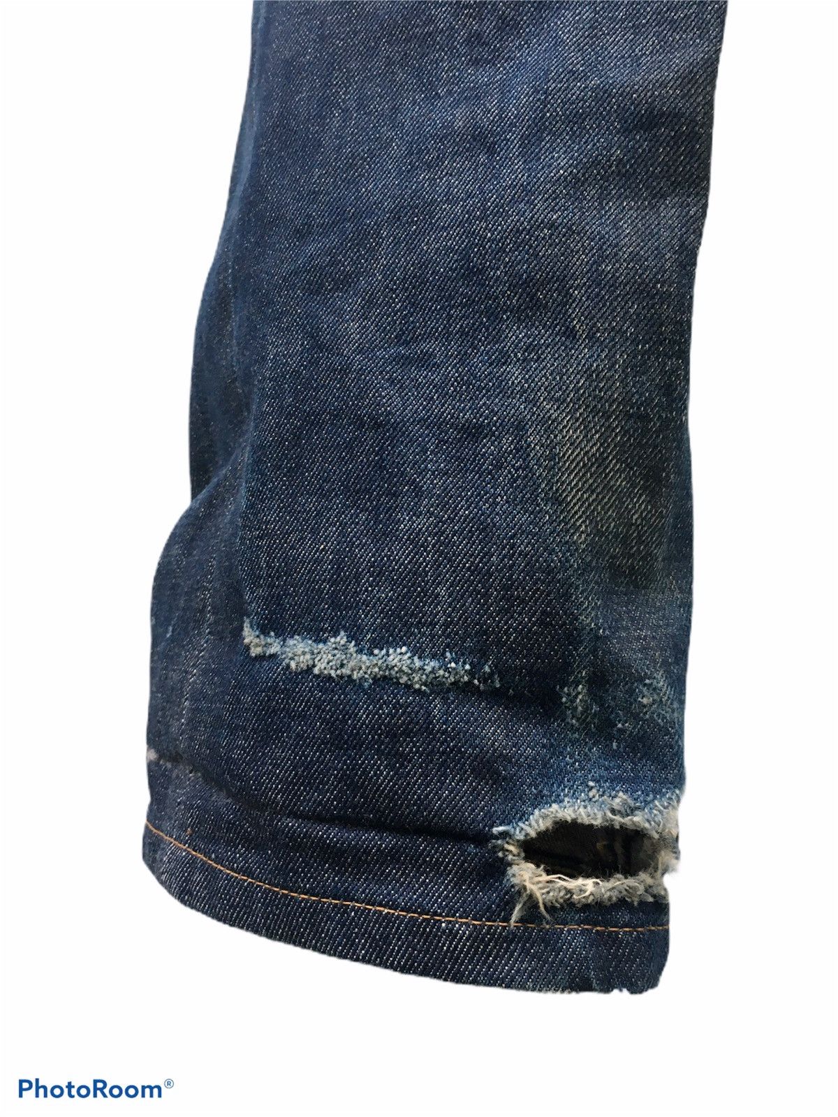 A.P.C. 🔥 Amazing A.P.C. Destroyed Selvedge Denim Pant Size US 34 / EU 50 - 3 Thumbnail