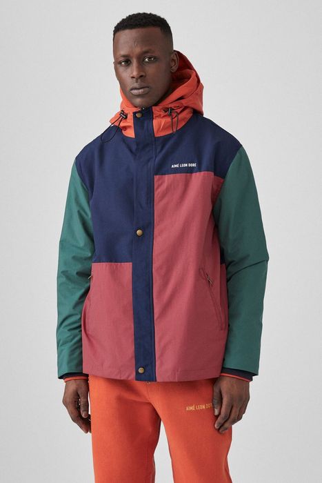 Aime Leon Dore Aime Leon Dore Color Blocked Parka | Grailed