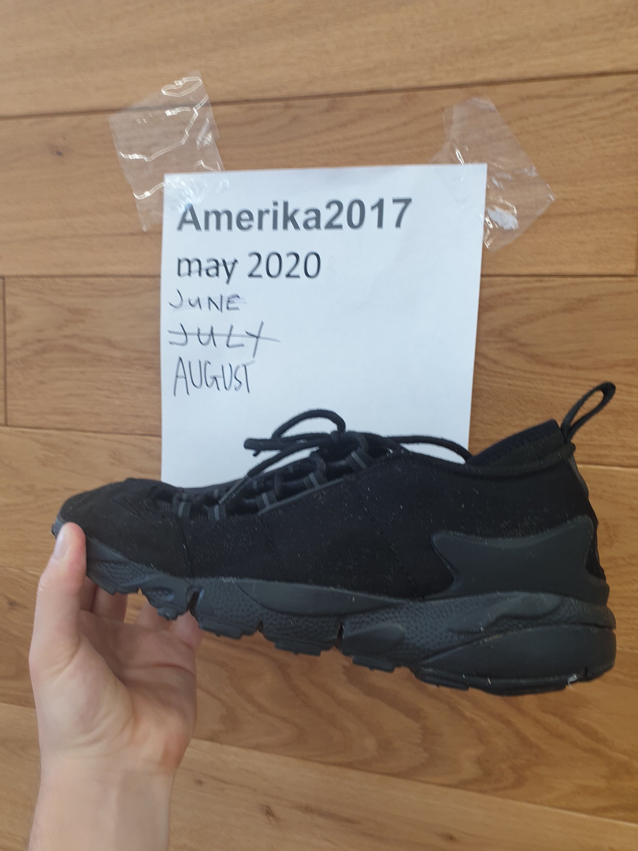 Comme des Garcons Black Nike Nike Air Footscape NM CDG Grailed