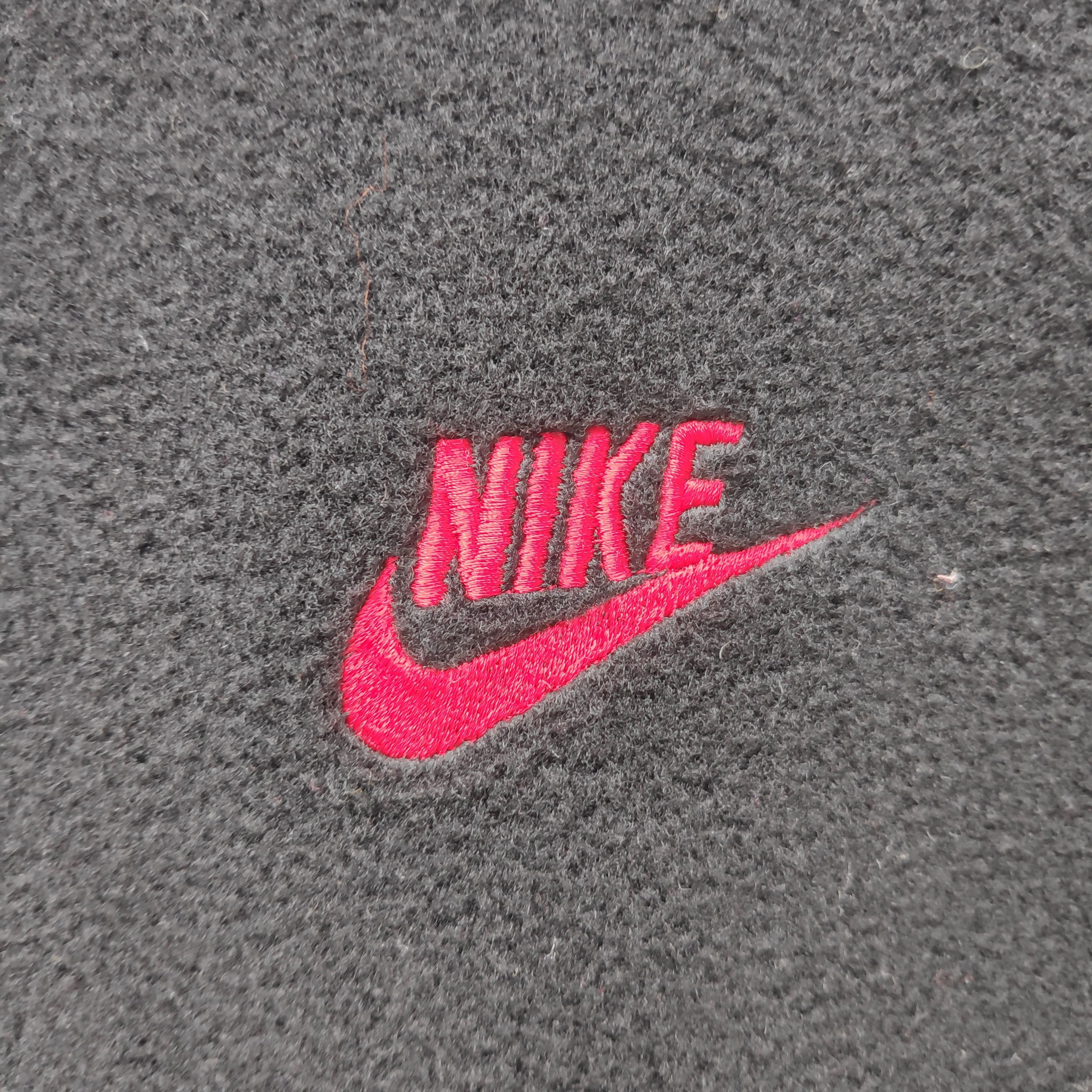 Nike × Vintage VINTAGE NIKE TENNIS FLEECE SWEATER LARGE BLACK SHERPA Size US L / EU 52-54 / 3 - 4 Thumbnail
