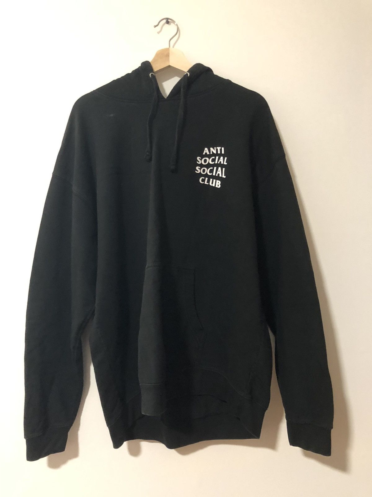 image of Anti Social Social Club Assc Mind Games Hoodie in Black, Men's (Size XL)