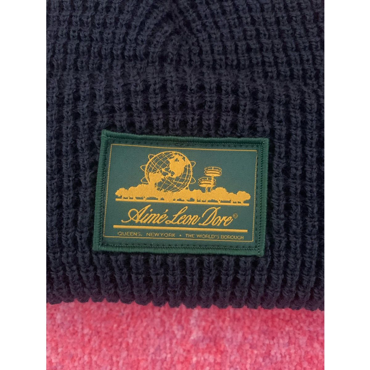Aime Leon Dore Aime Leon Dore Logo Waffle Knitted Beanie Size ONE SIZE - 3 Thumbnail
