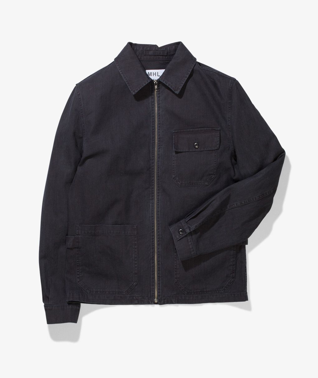 Margaret Howell MHL SIDE ADJUSTER JACKET in overdyed Size US L / EU 52-54 / 3 - 2 Thumbnail