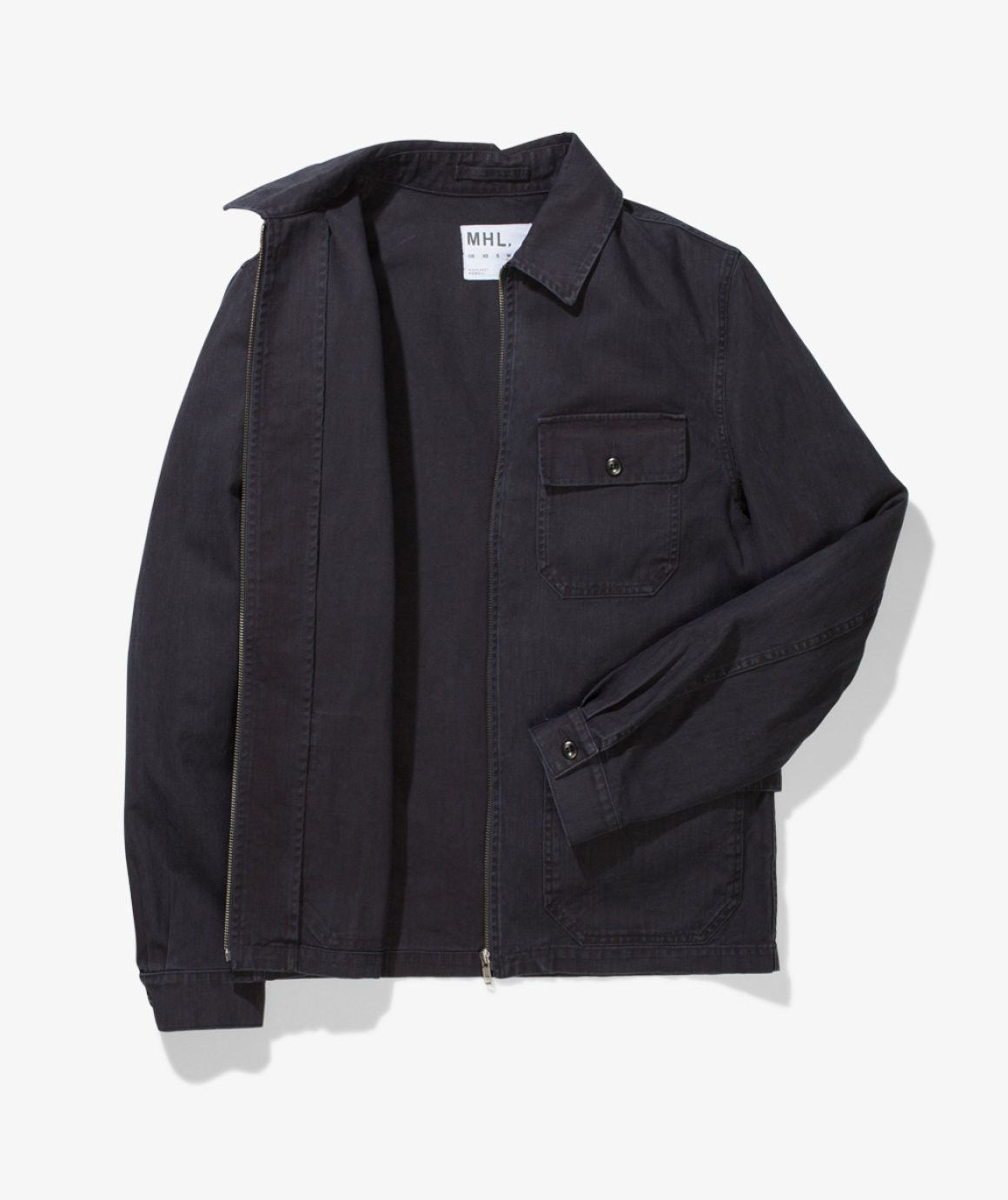 Margaret Howell MHL SIDE ADJUSTER JACKET in overdyed Size US L / EU 52-54 / 3 - 3 Thumbnail