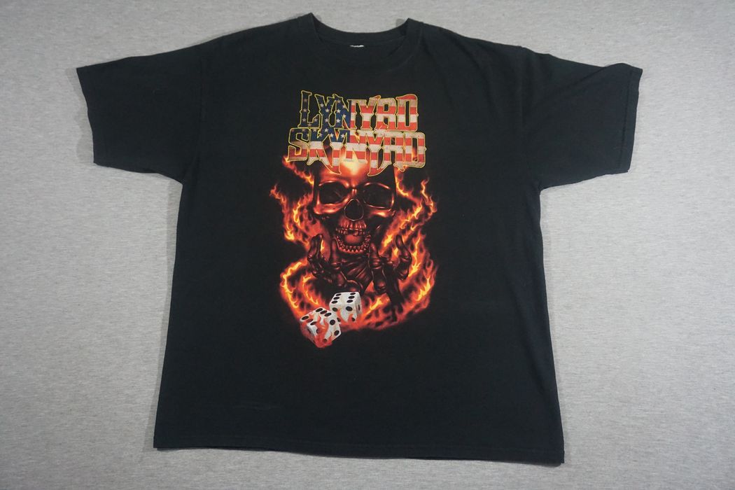 Other Lynyrd Skynyrd Skull and Dice T Shirt | Grailed