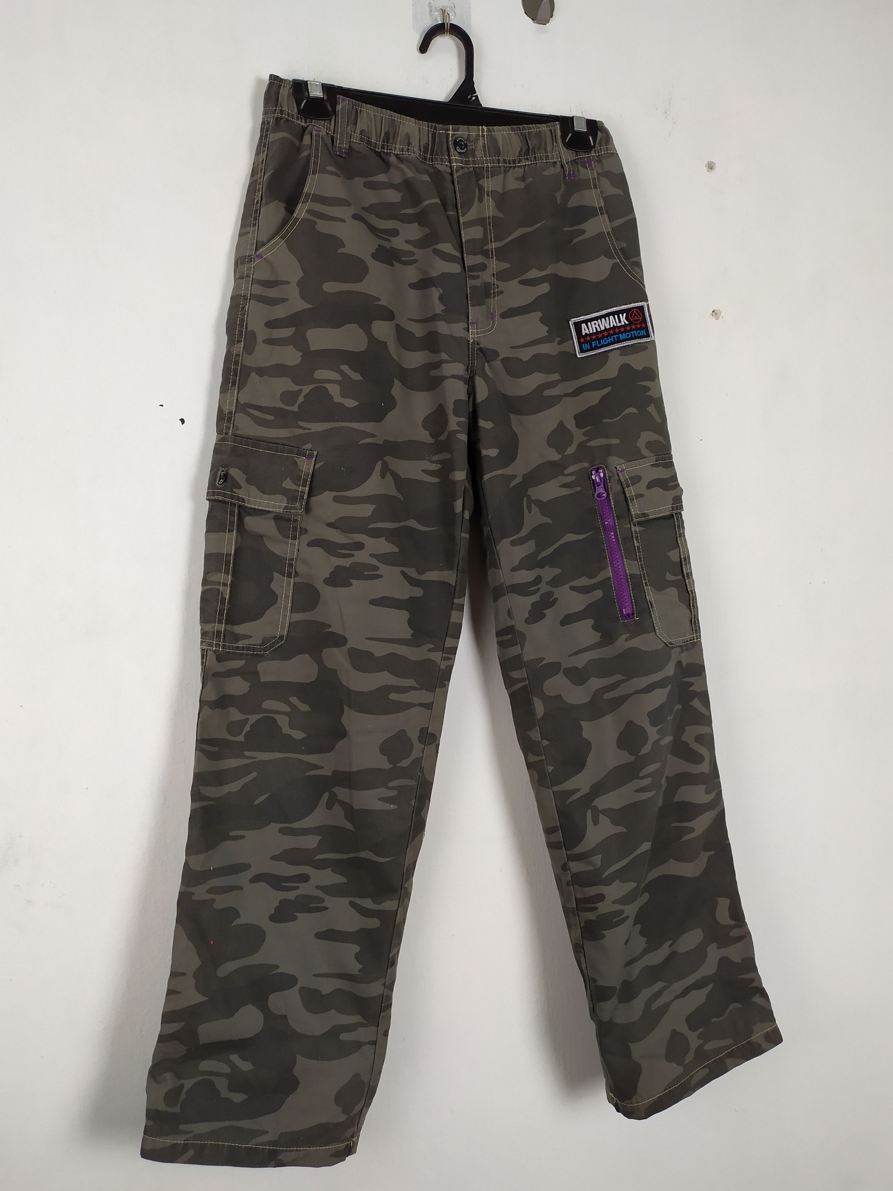 Airwalk Airwalk camo Cargo Pants multipocket spring Waist Size US 26 / EU 42 - 4 Thumbnail