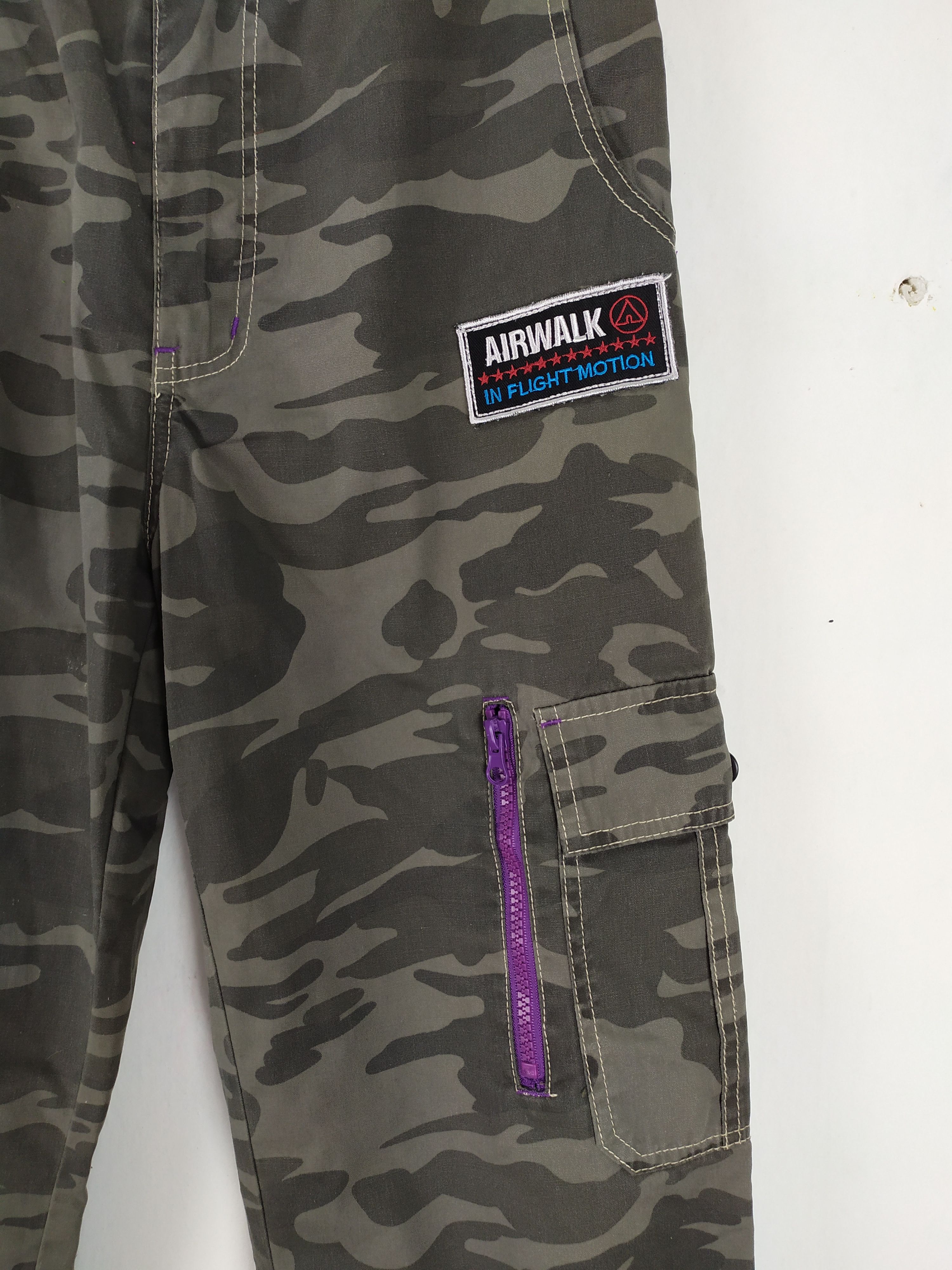 Airwalk Airwalk camo Cargo Pants multipocket spring Waist Size US 26 / EU 42 - 3 Thumbnail