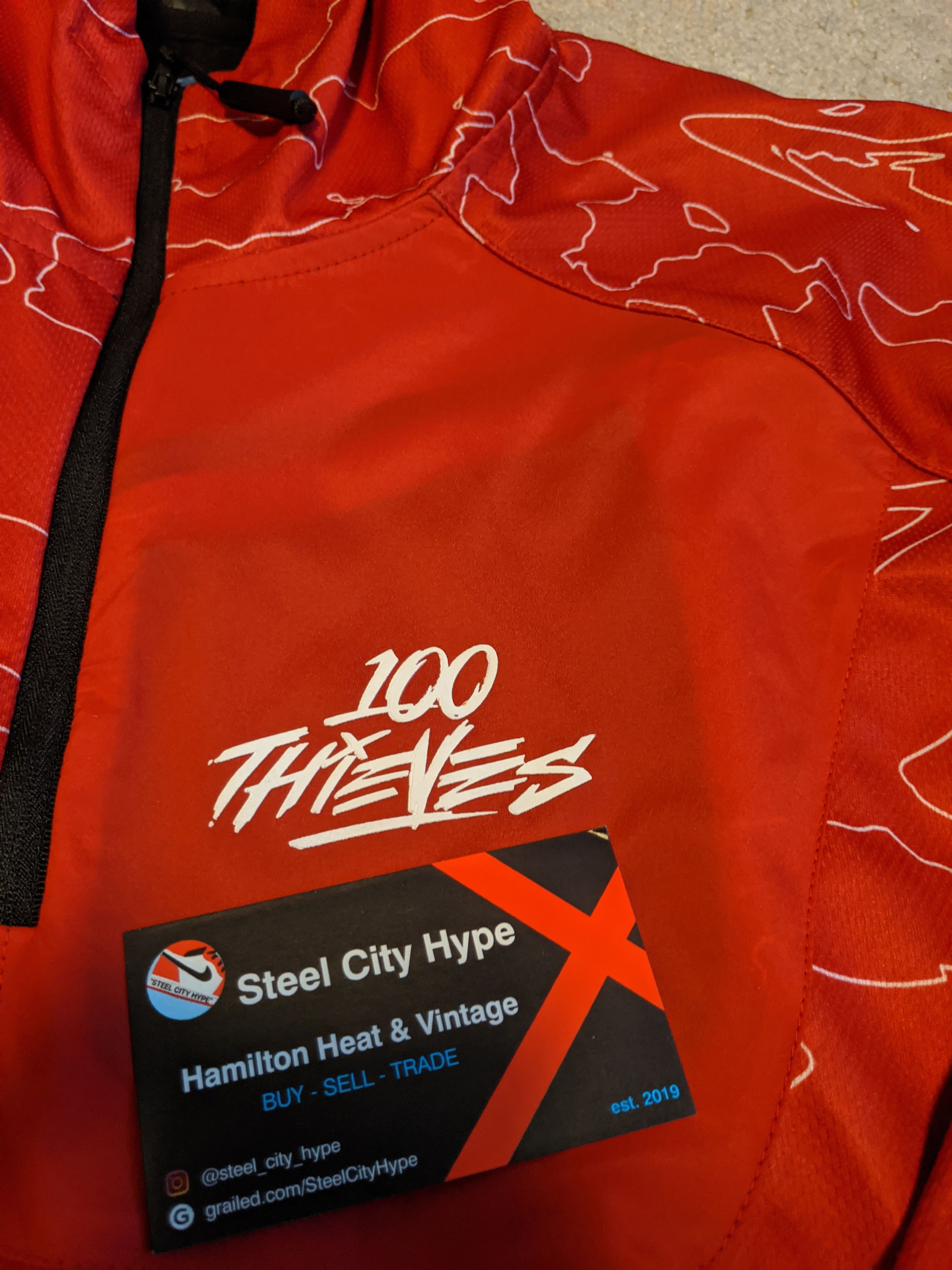 100 Thieves 100 Thieves Geography Anorak Size US L / EU 52-54 / 3 - 4 Thumbnail