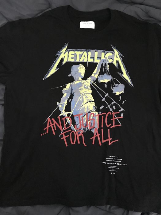Fear of God Metallica Tee from 3rd collection | Grailed