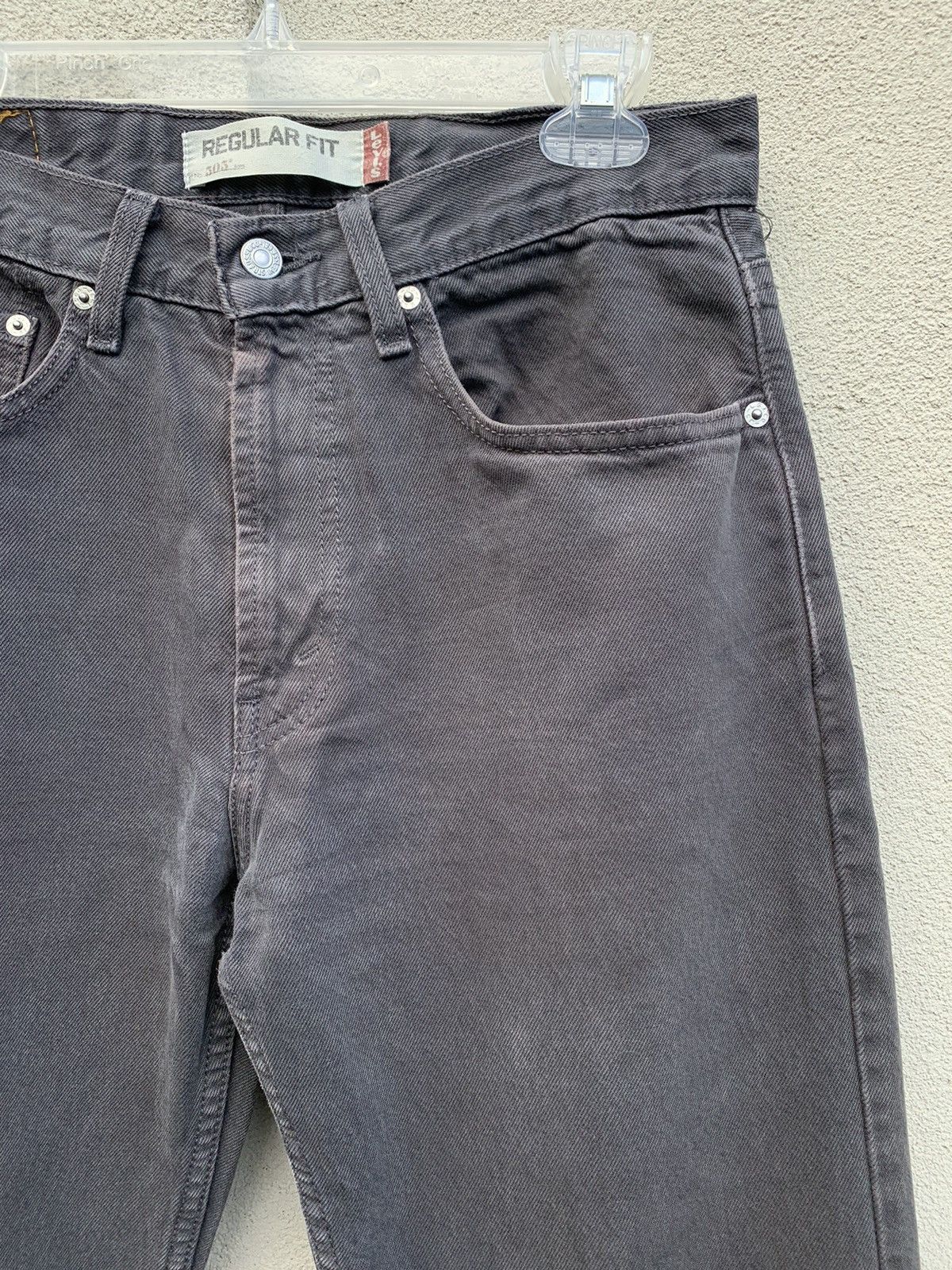 Levi's × Levi's Vintage Clothing × Vintage Vintage Levi’s 505 Stone Sun Faded Denim Jeans Size US 31 - 5 Thumbnail