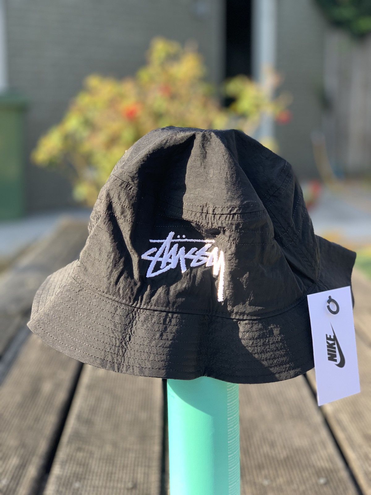 Nike × Stussy Nike x Stussy Bucket Hat Black M/L | Grailed