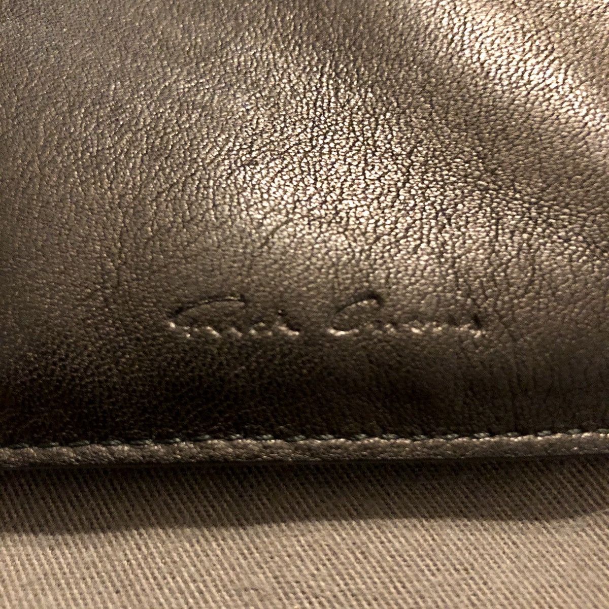 Rick Owens FINAL DROP New Large Leather With PVC Window Bag Rare Size ONE SIZE - 11 Thumbnail