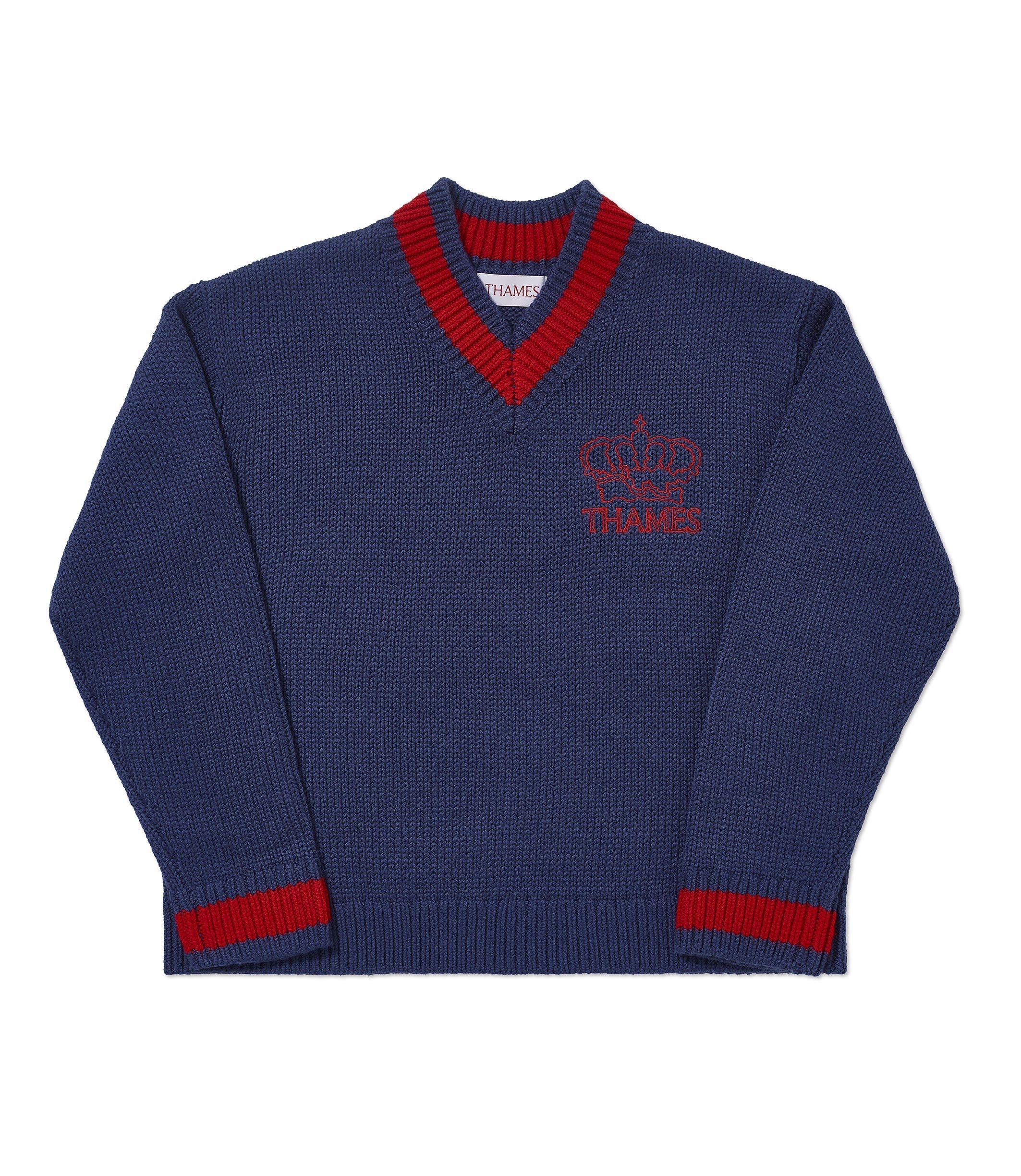 Thames Thames P.G. Knit Blue Medium | Grailed