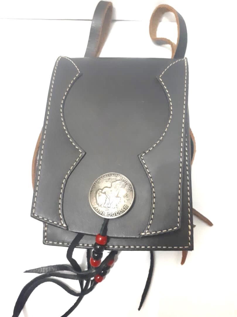 Japanese Brand × Redmoon Medicine case purse leather inspired by red moon Size ONE SIZE - 2 Thumbnail