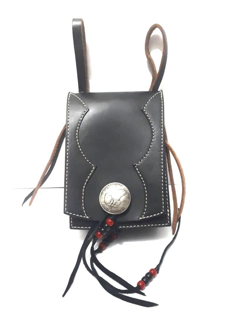 Japanese Brand × Redmoon Medicine case purse leather inspired by red moon Size ONE SIZE - 1 Thumbnail