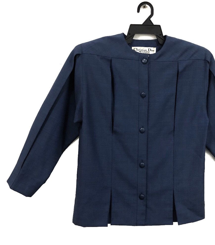 Christian Dior Monsieur Christian Dior Pret-A-Porter Modele Exportation Blouse Size US M / EU 48-50 / 2 - 5 Thumbnail