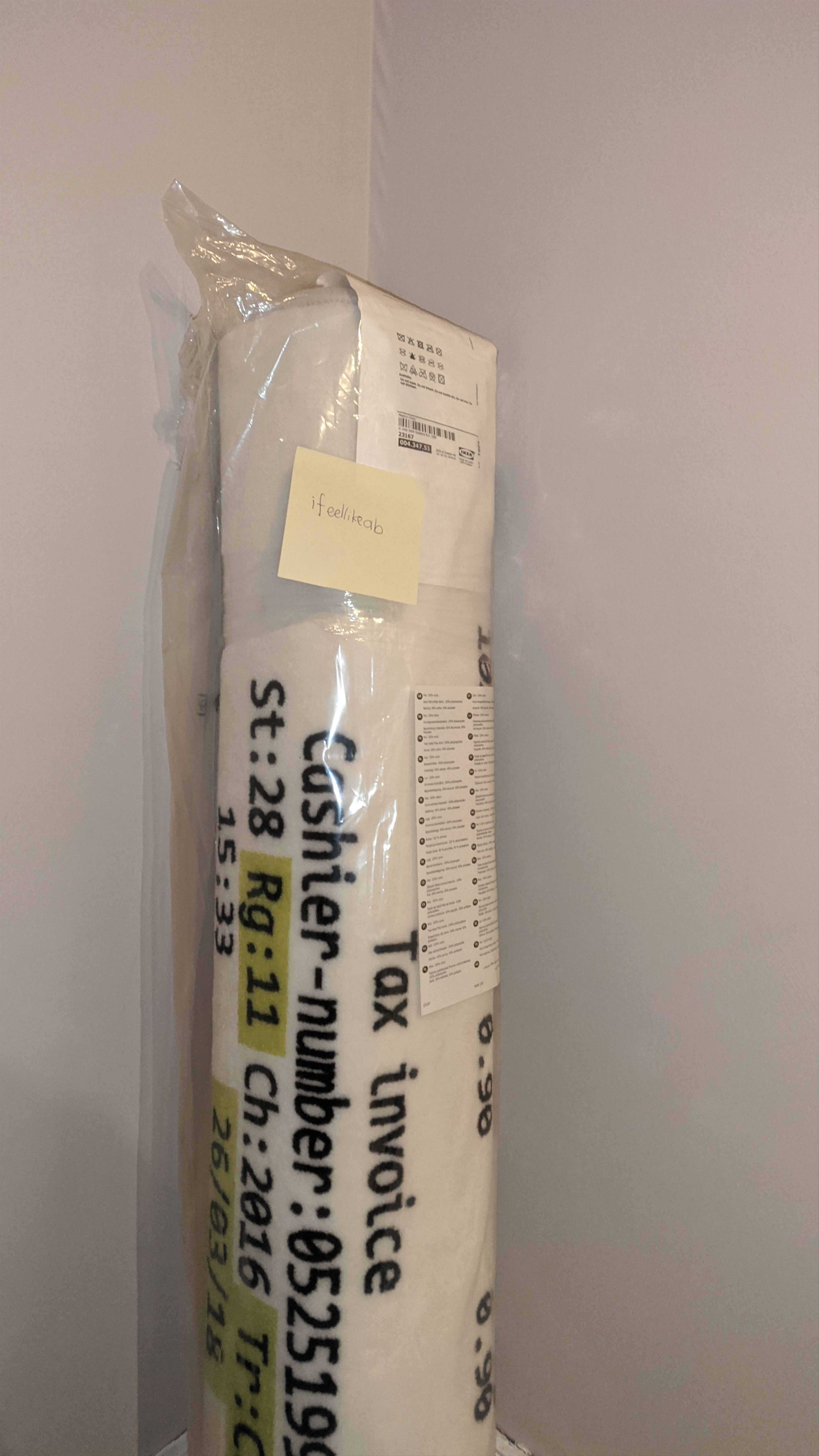 Virgil Abloh x IKEA MARKERAD RECEIPT Rug - Why is shipping so expensive?  $100 !!!! : r/stockx