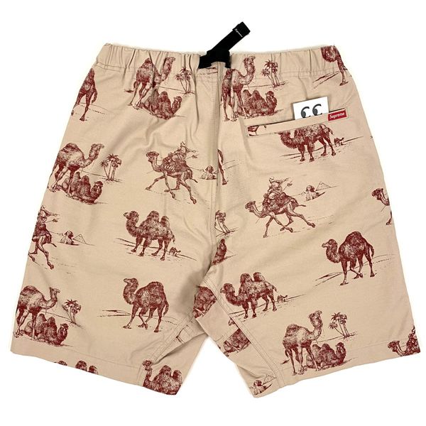 Supreme SUPREME CAMELS BELTED SHORTS 2012 GRAIL PINK RIPSTOP 30 SM