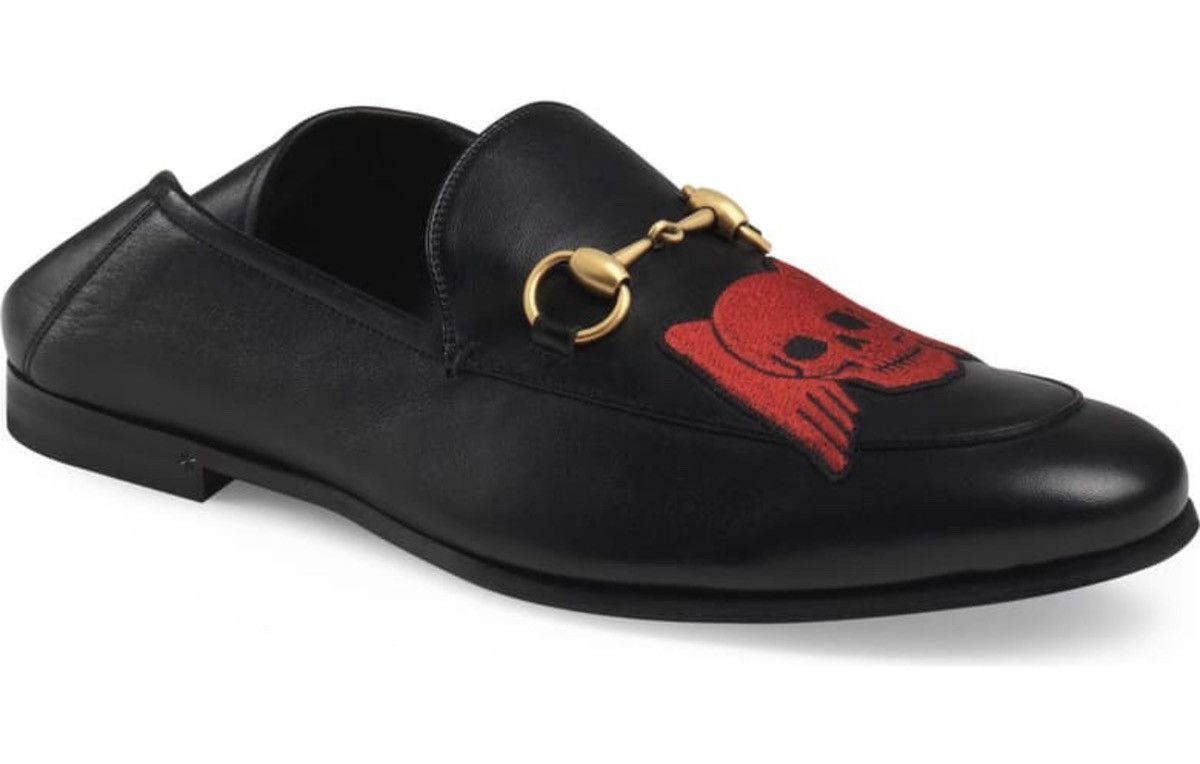 Gucci Gucci Skull Angel Leather Loafer shoes Grailed