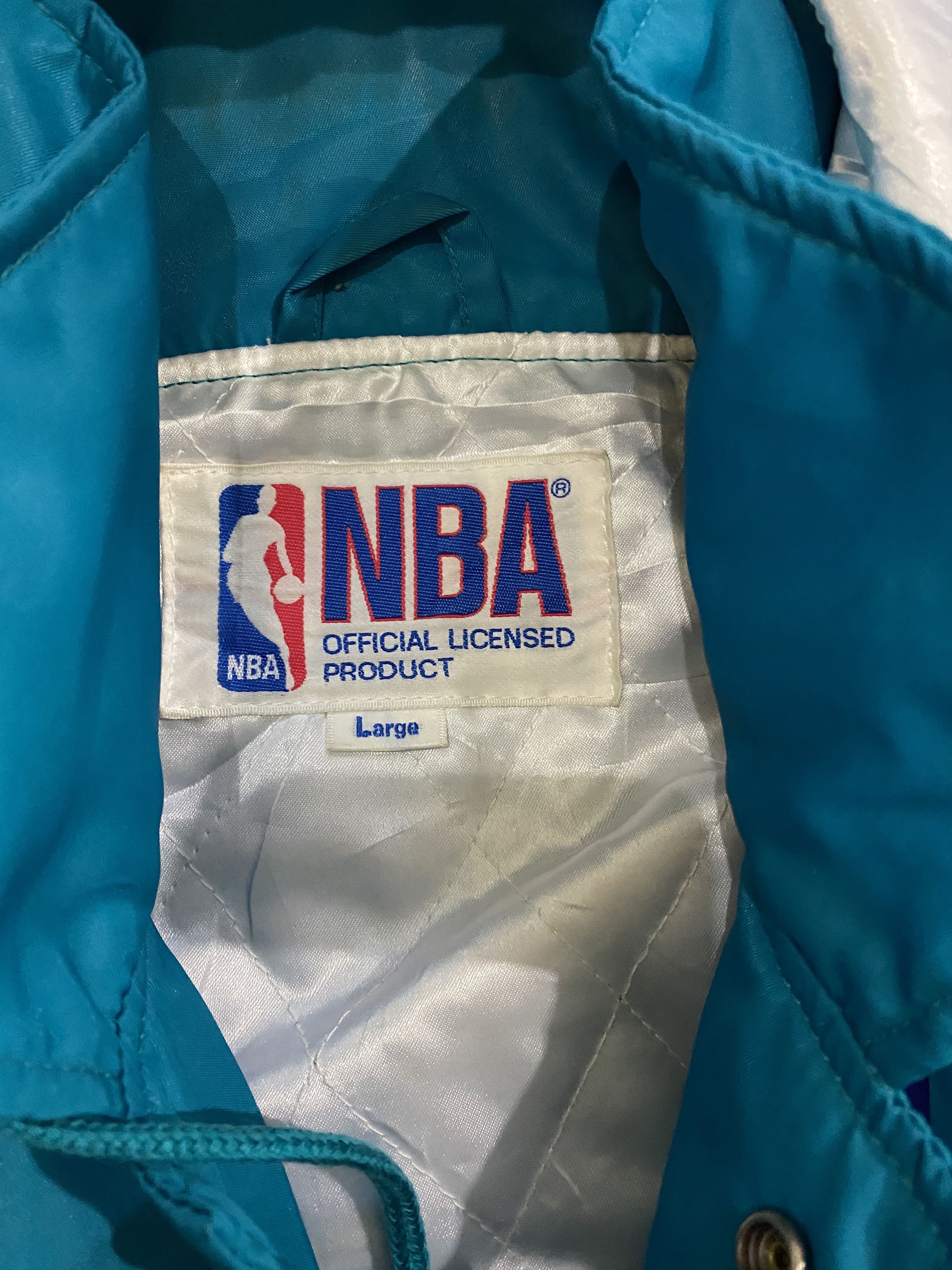 NBA VTG Charlotte Hornets NBA Basketball Hoodie Jacket Size US L / EU 52-54 / 3 - 5 Thumbnail