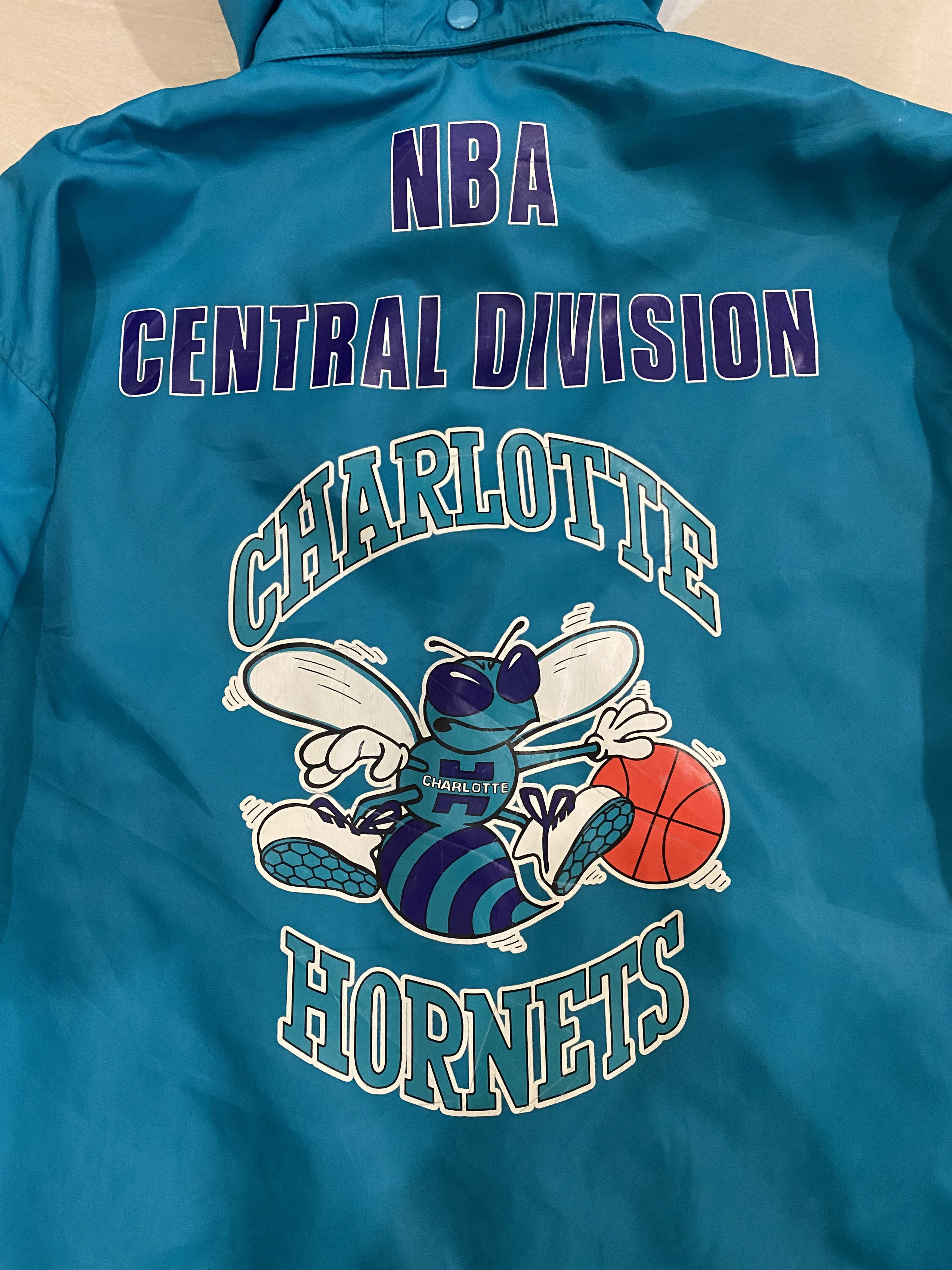 NBA VTG Charlotte Hornets NBA Basketball Hoodie Jacket Size US L / EU 52-54 / 3 - 3 Thumbnail