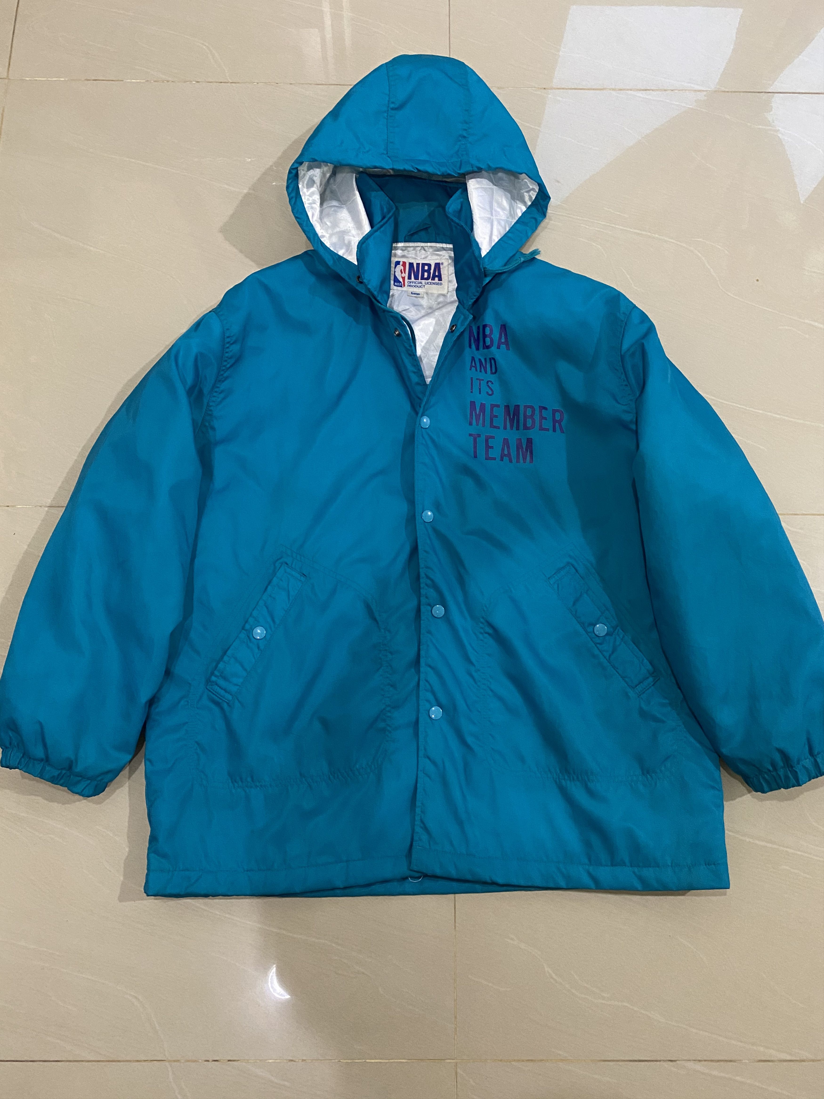 NBA VTG Charlotte Hornets NBA Basketball Hoodie Jacket Size US L / EU 52-54 / 3 - 2 Thumbnail