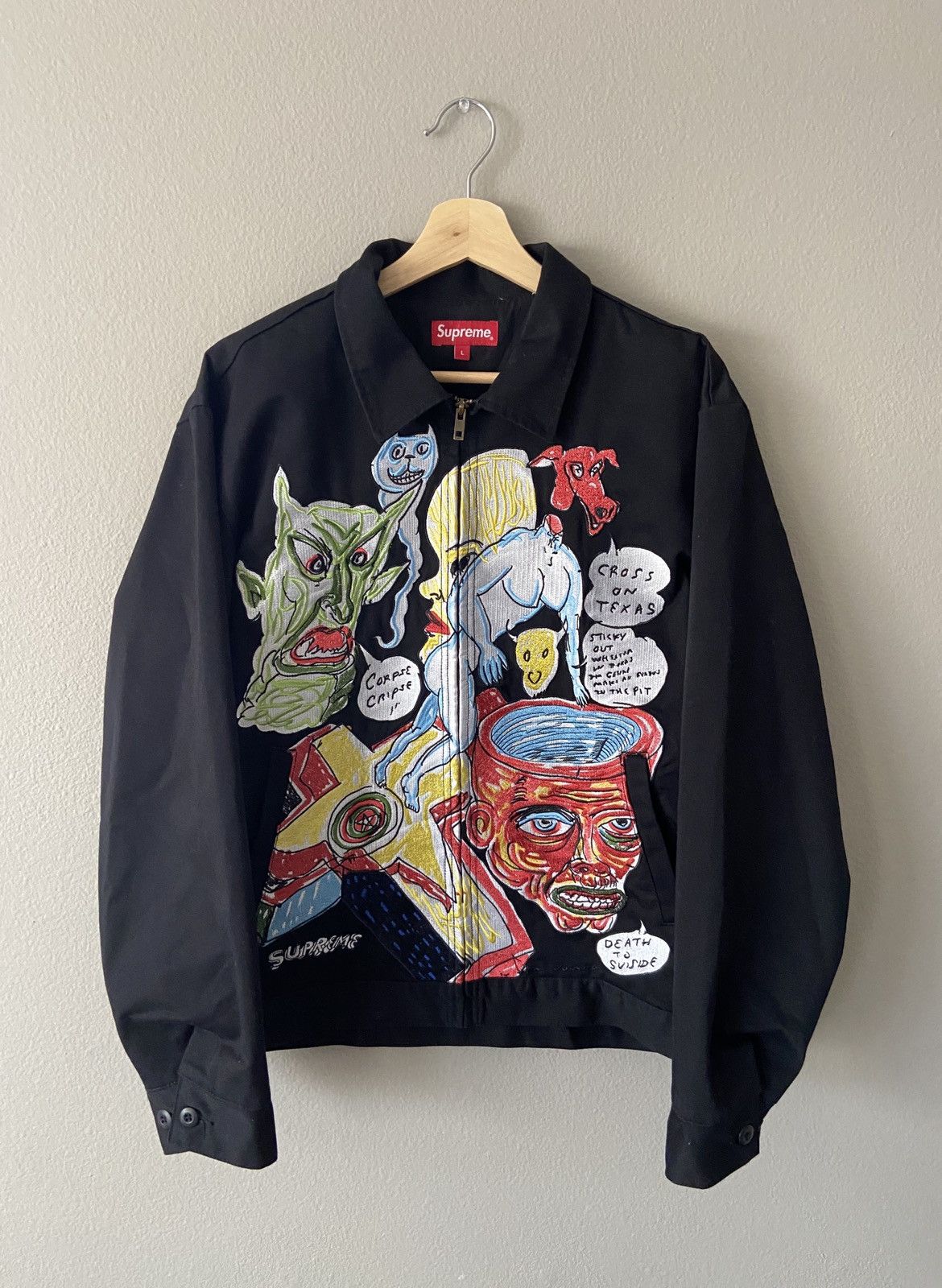 Supreme Daniel Johnston Work Jacket Size XL for $200 In Store Now!