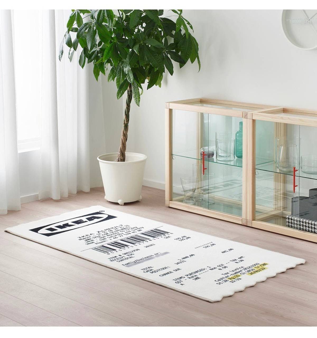 Ikea × Virgil Abloh Receipt Rug | Grailed