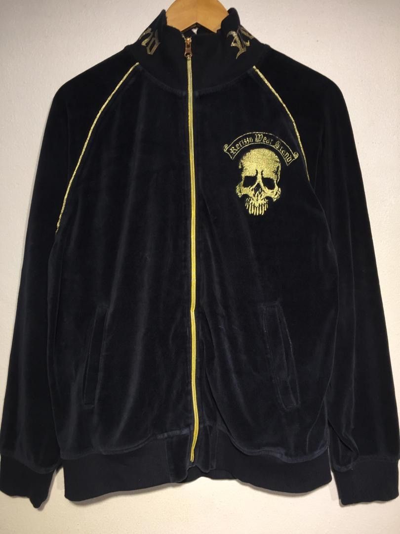 RERIZZO SKULLS Velvet Jacket