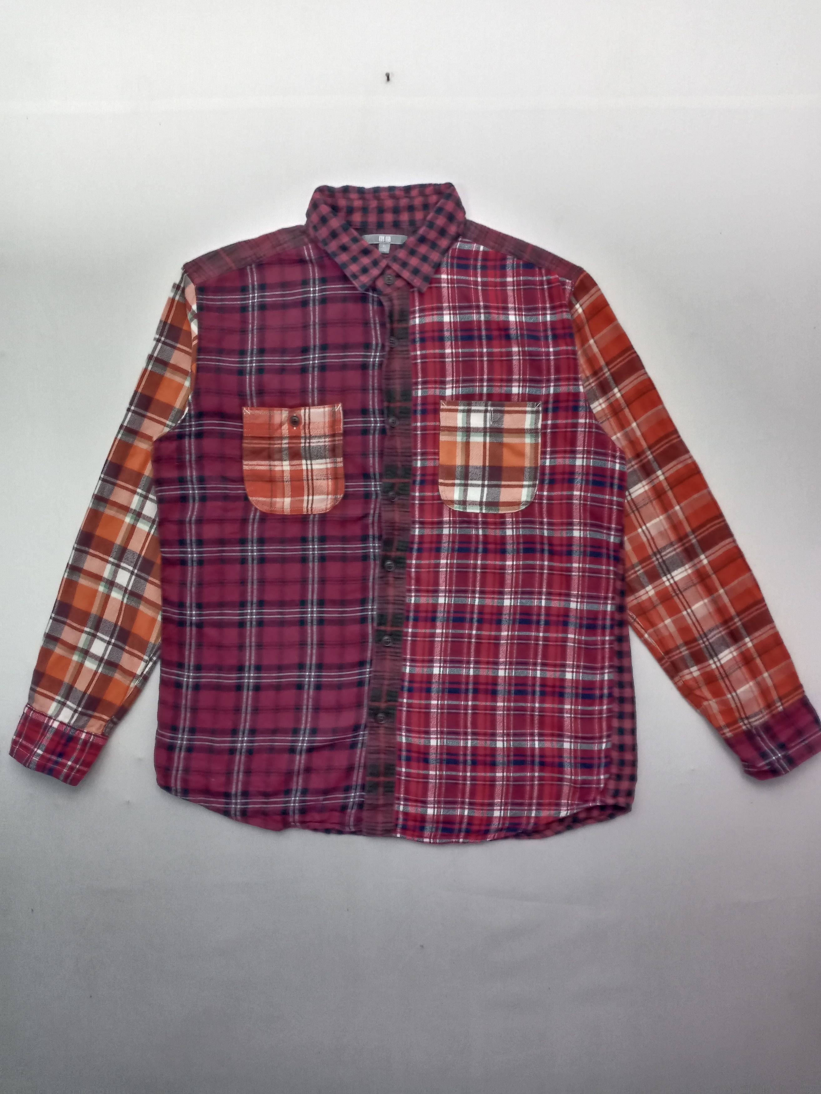 Flannel × Seditionaries × Uniqlo Uniqlo Flannel Punk Style Multicoloured Shirt Size US L / EU 52-54 / 3 - 1 Thumbnail