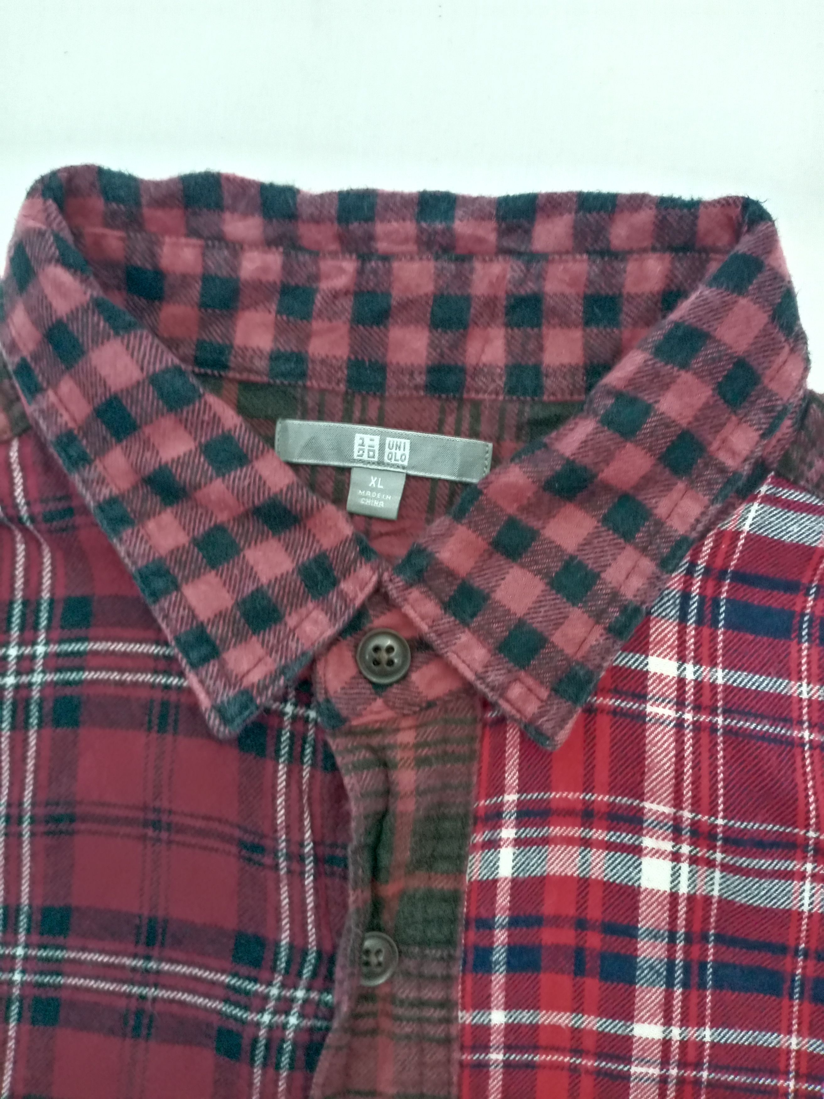 Flannel × Seditionaries × Uniqlo Uniqlo Flannel Punk Style Multicoloured Shirt Size US L / EU 52-54 / 3 - 6 Thumbnail