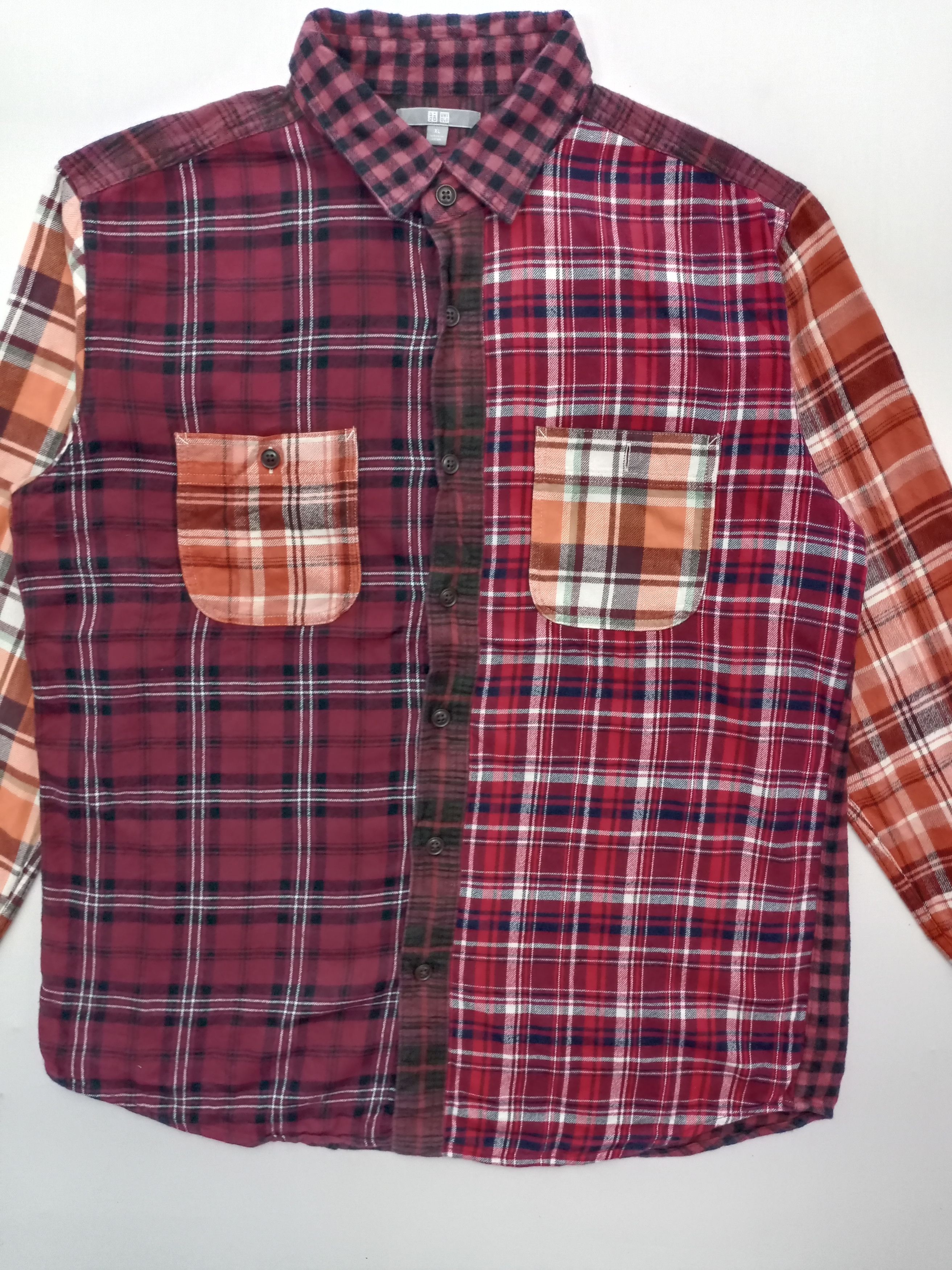 Flannel × Seditionaries × Uniqlo Uniqlo Flannel Punk Style Multicoloured Shirt Size US L / EU 52-54 / 3 - 7 Thumbnail