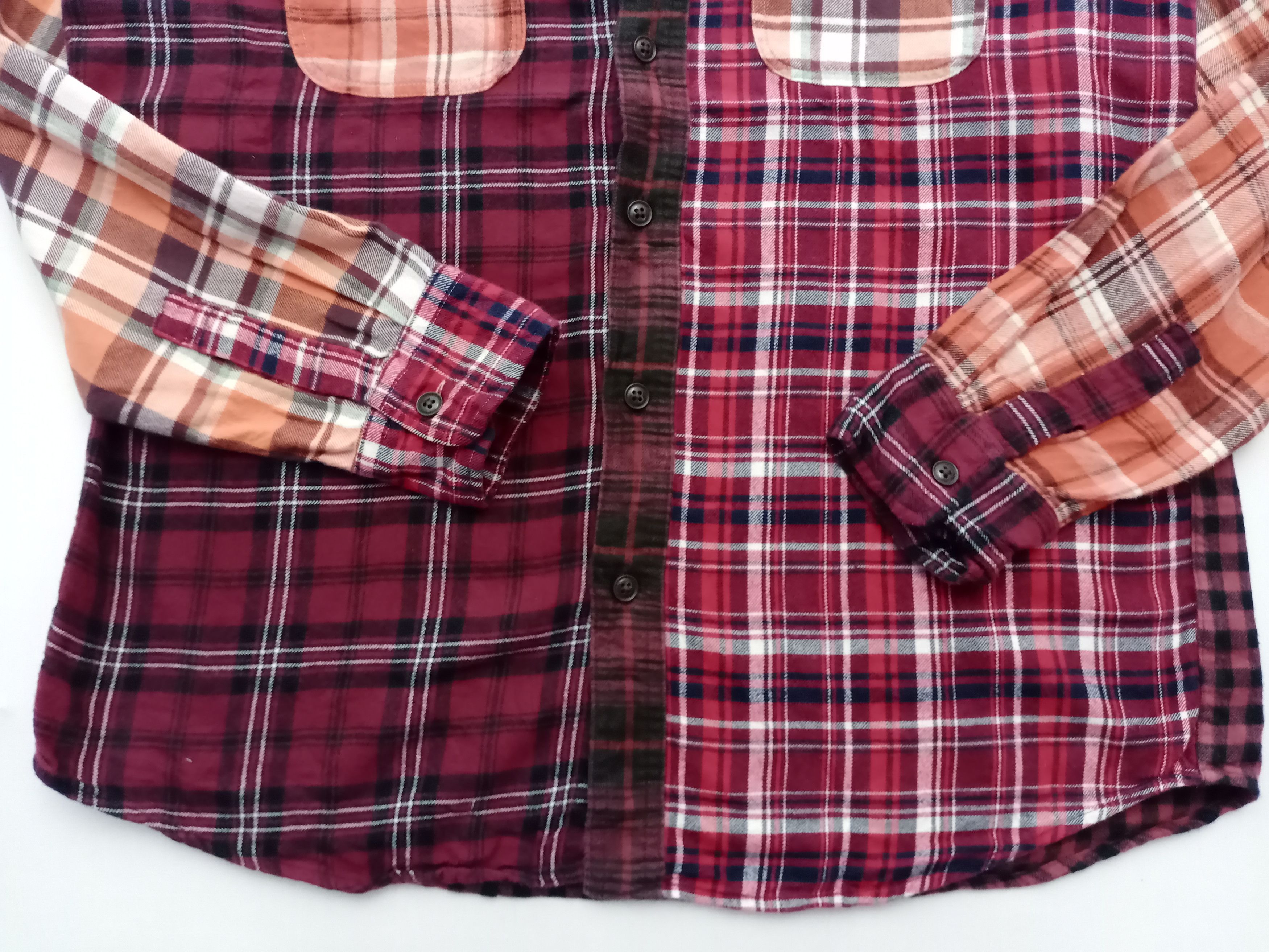 Flannel × Seditionaries × Uniqlo Uniqlo Flannel Punk Style Multicoloured Shirt Size US L / EU 52-54 / 3 - 5 Thumbnail