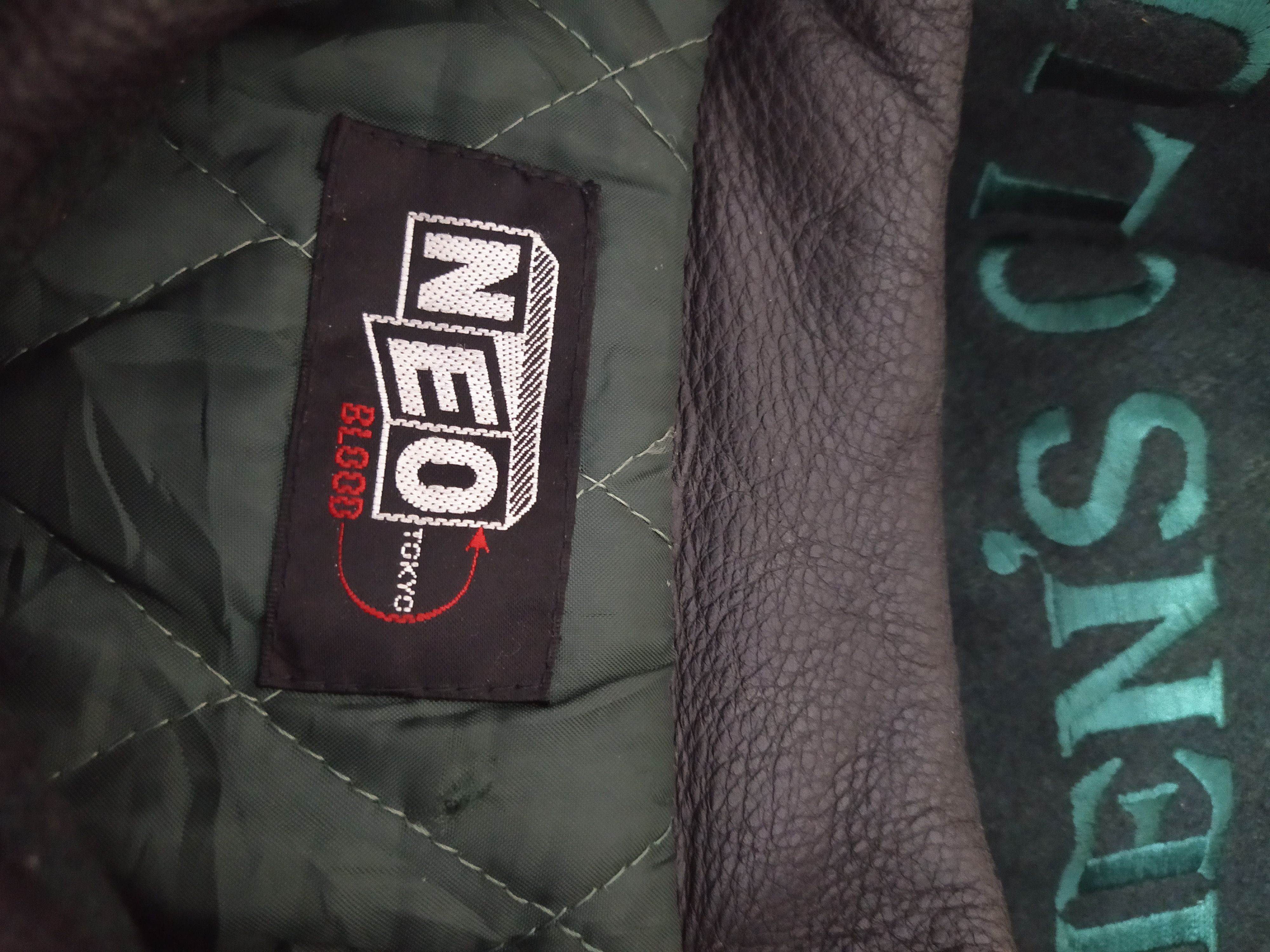 Designer × Japanese Brand × Vintage NEOBLOOD JAPAN TOKYO VARSITY LEATHER JACKET (B392) Size US L / EU 52-54 / 3 - 8 Thumbnail