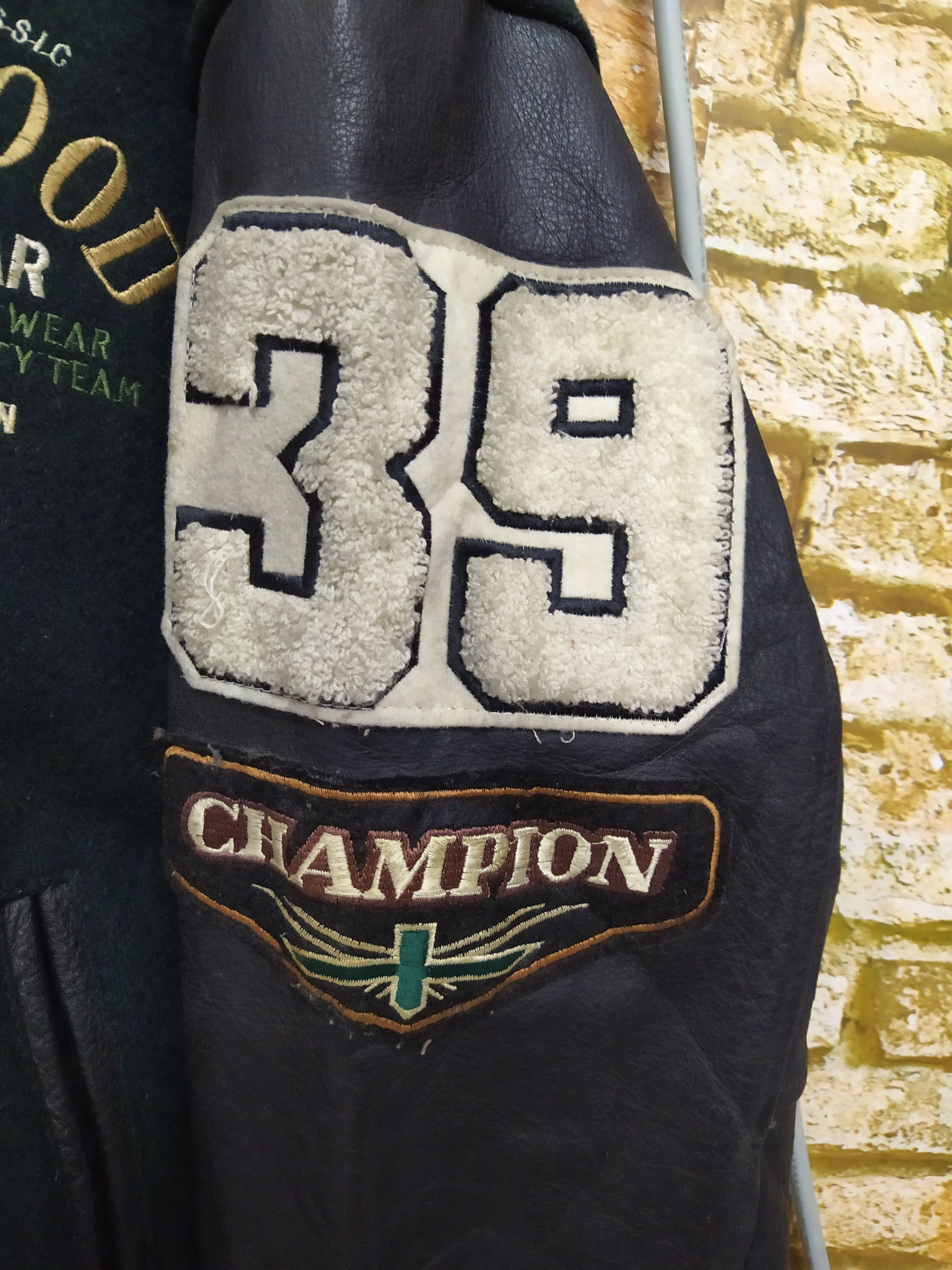 Designer × Japanese Brand × Vintage NEOBLOOD JAPAN TOKYO VARSITY LEATHER JACKET (B392) Size US L / EU 52-54 / 3 - 3 Thumbnail