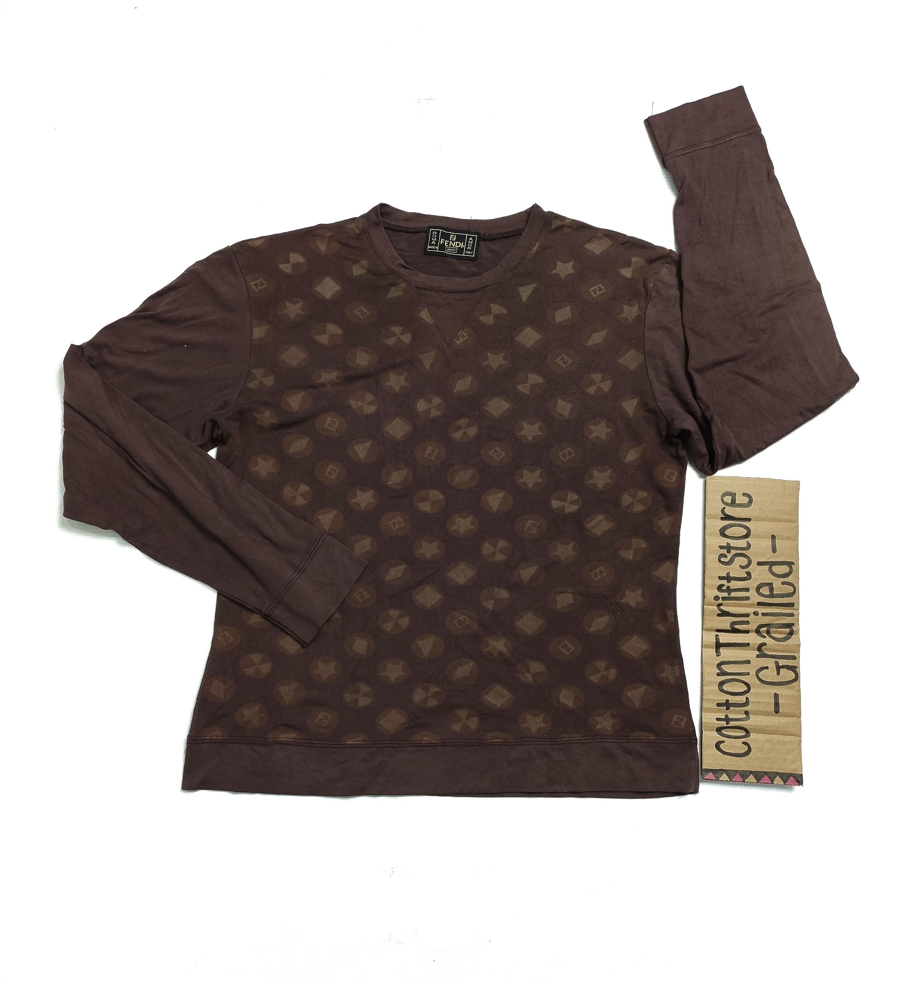 Fendi Long Sleeve T-shirt