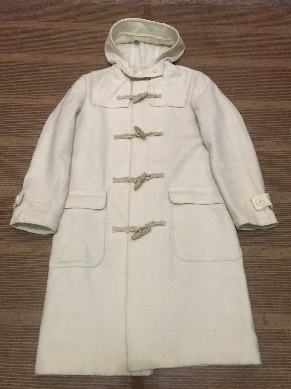 ISSEY MIYAKE BY INED WOOL LONG JACKET