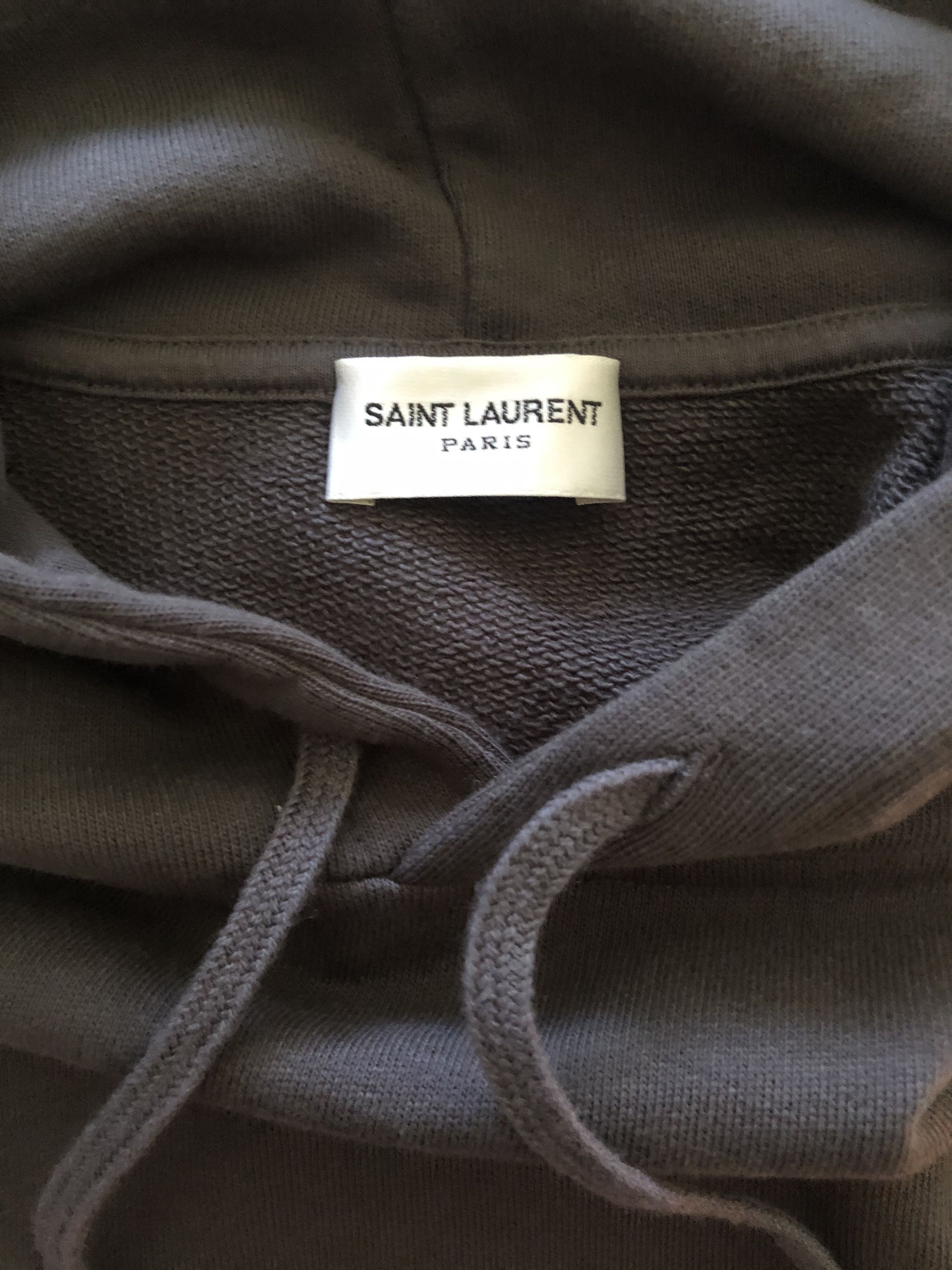 Saint Laurent Paris "Malibu Saint Laurent" Palm Print Hoodie Size US M / EU 48-50 / 2 - 4 Thumbnail