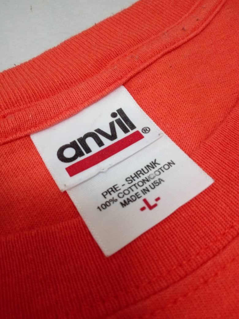 Anvil VINTAGE PLAIN T-SHIRT Size US L / EU 52-54 / 3 - 5 Thumbnail