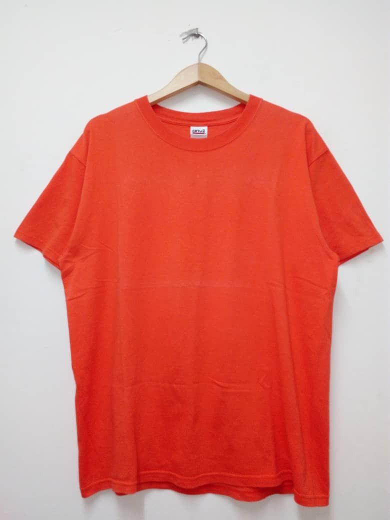 Anvil VINTAGE PLAIN T-SHIRT Size US L / EU 52-54 / 3 - 1 Thumbnail