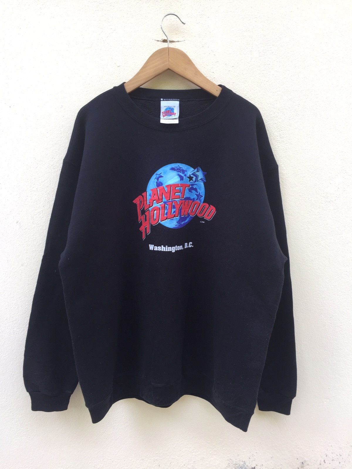 Planet Hollywood Planet Holywood Washington D.C Crewneck sweatshirt/pullover Size US XL / EU 56 / 4 - 1 Thumbnail