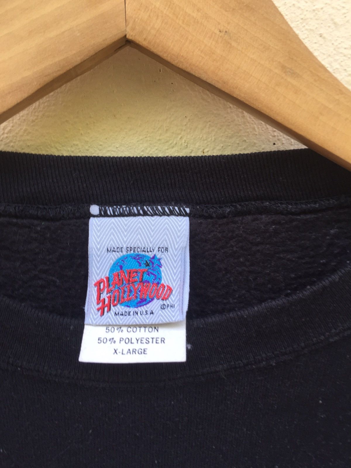 Planet Hollywood Planet Holywood Washington D.C Crewneck sweatshirt/pullover Size US XL / EU 56 / 4 - 4 Thumbnail