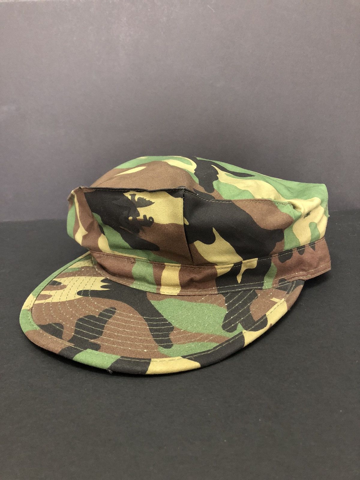 Vintage Vintage Usa Army Camouflage Cap Camo Size ONE SIZE - 1 Thumbnail