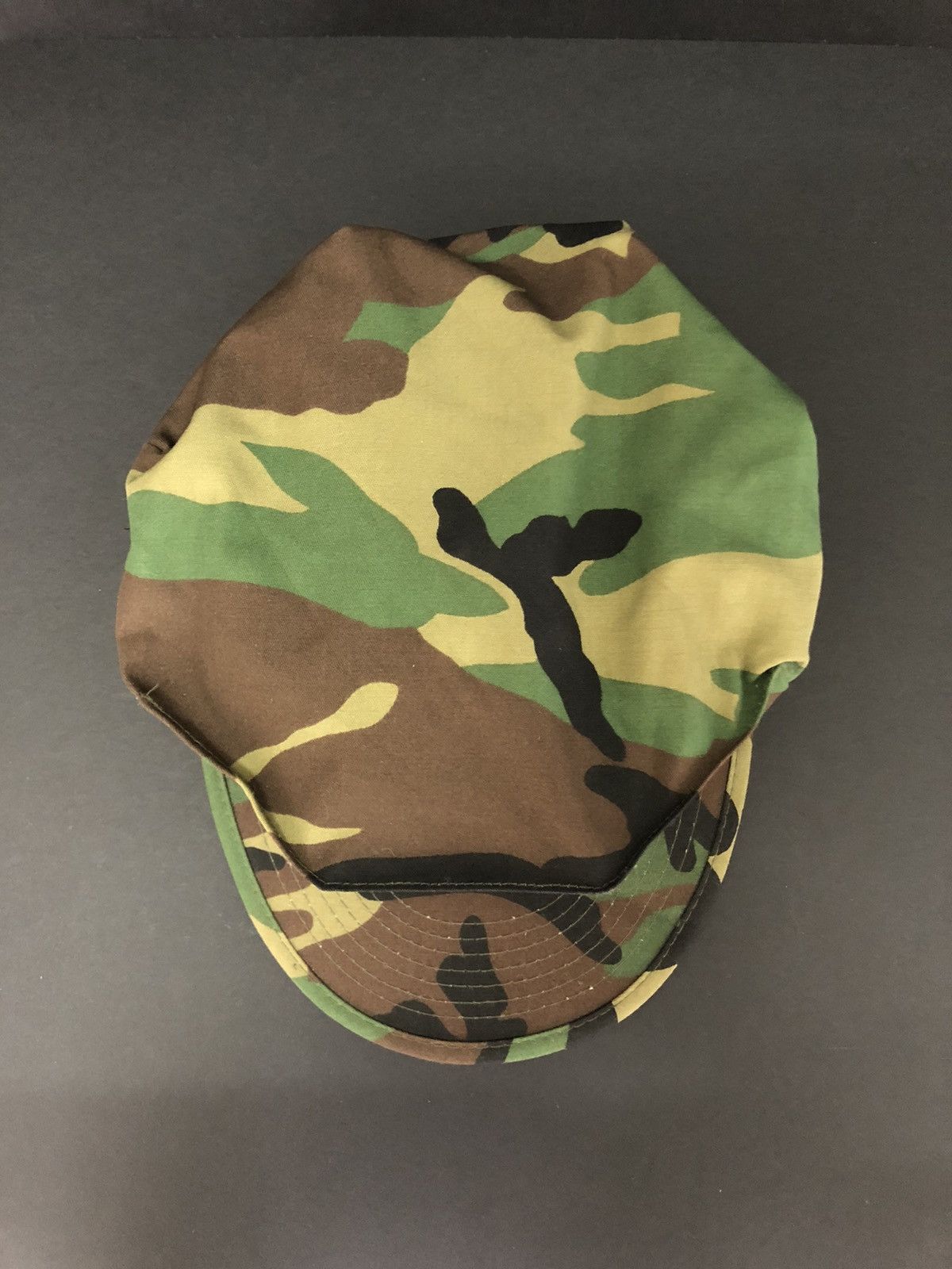Vintage Vintage Usa Army Camouflage Cap Camo Size ONE SIZE - 5 Thumbnail