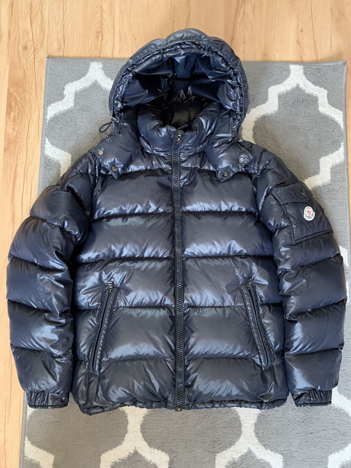 Moncler Moncler Maya Size 4 navy Grailed