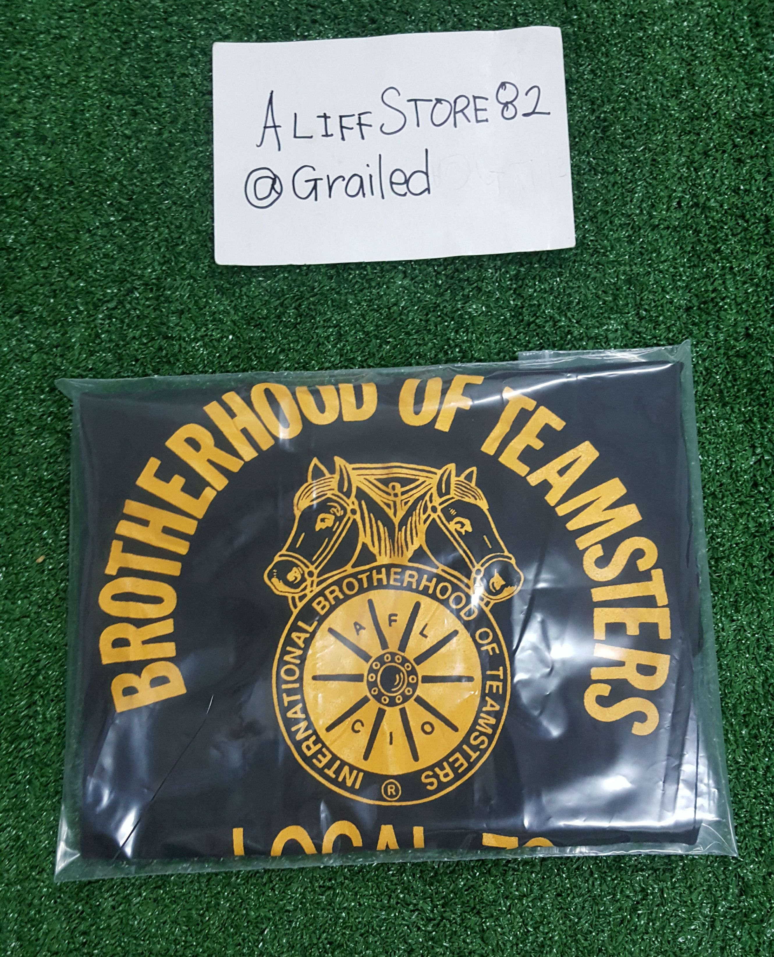Vintage 📍LastDrop📍VintageBrotherhood Of Teamsters Local70 T-Shirt Size US M / EU 48-50 / 2 - 7 Thumbnail