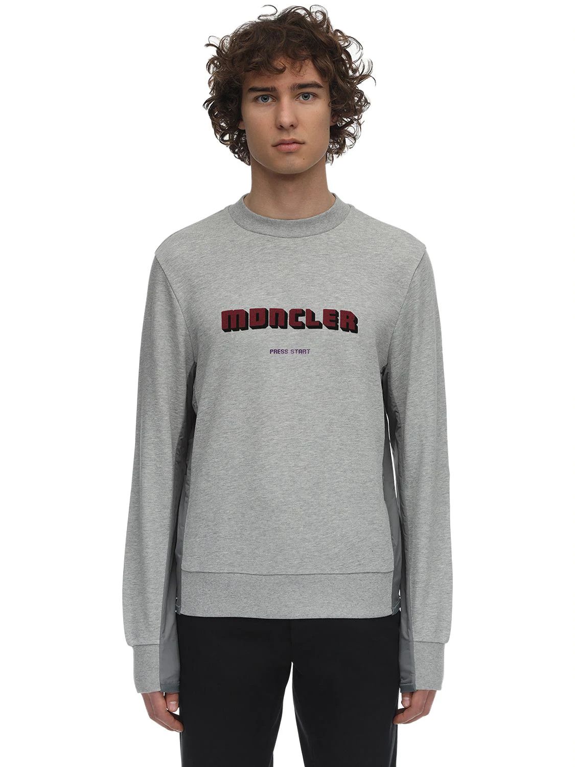 Moncler Moncler Logo Crewneck Press Start Grailed