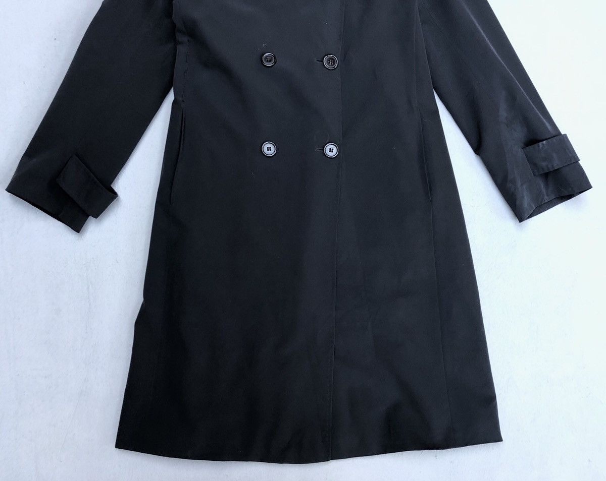 Designer Black Max Mara Long Coat Made In Italy Size US M / EU 48-50 / 2 - 3 Thumbnail