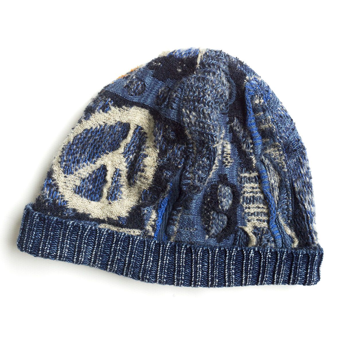Kapital Kapital 7G Boro Gaudy Beanie | Grailed