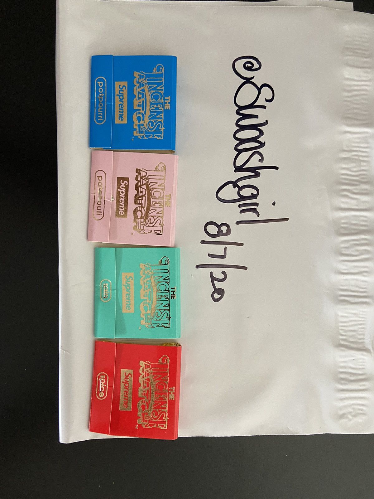 Supreme Incense Matches Grailed